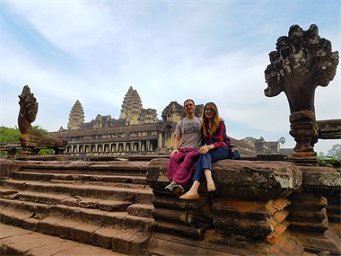 Cambodia- Angkor Wat steps