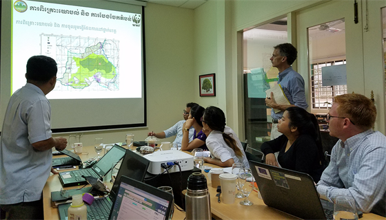 working with NGOs in Cambodia