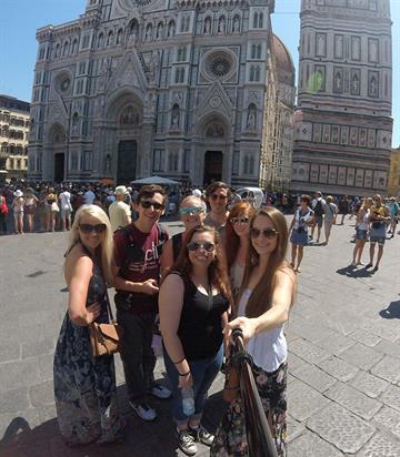 Italy Florence selfie