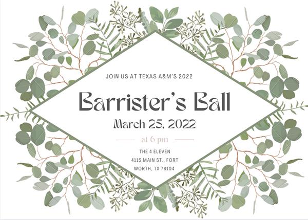 Barristers Ball