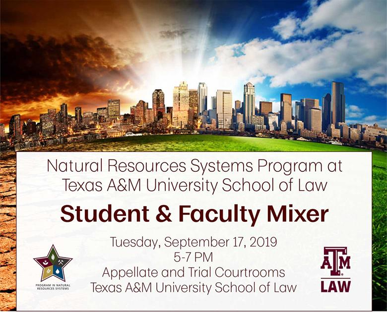 NRS student-faculty mixer graphic