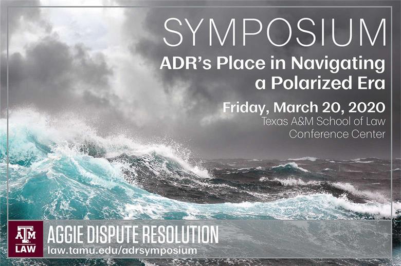 2020 ADR Symposium header stormy seas