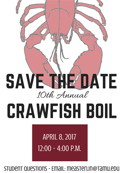 Crawfish Boil Flyer 2017
