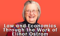 law and economics with Elin Ostrom