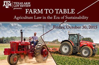 Law Review Farm to Table symposium