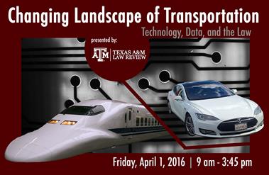 Law Review Spring 2016 Transportation Symposium