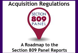 Section 809 Panel recommendations