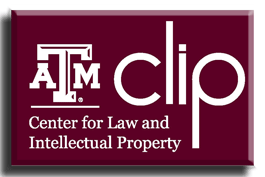 Texas A&M School of Law's Center for Law and Intellectual Property logo