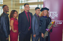 Texas A&M Law School Dec 2014 Graduation celebration - family