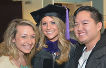 Texas A&M Law School Dec 2014 Graduation celebration - friends