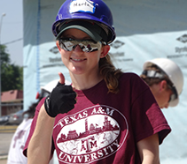 Texas A&M School Service Day Habitat for Humanity