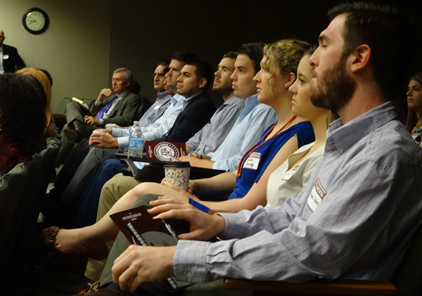 Texas A&M Law School students at the Professionalism Retreat