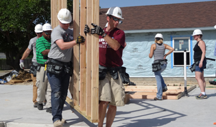 Texas A&M School Service Day Habitat for Humanity