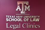 Texas A&M Legal Clinics sign