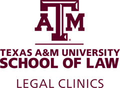 Texas A&M School of Law Legal Clinics logo