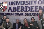 Scotland Aberdeen Univ sign